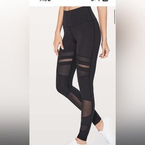 Mesh leggings lululemon